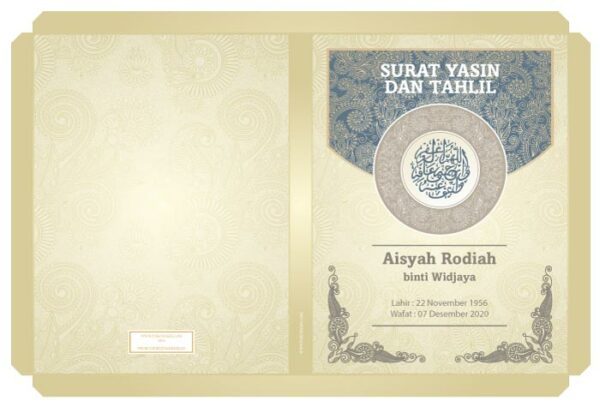 template cover yasin cdr